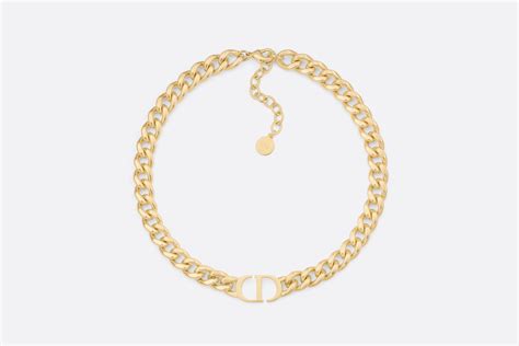 30 montaigne choker gold finish.